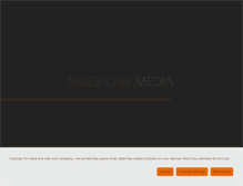 Tablet Screenshot of milestonemedia.ie